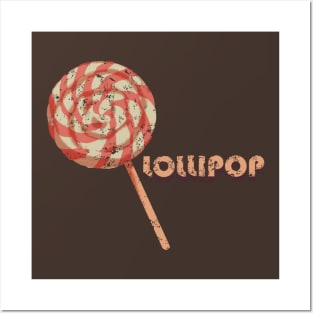 lollipop - oldschool print Posters and Art